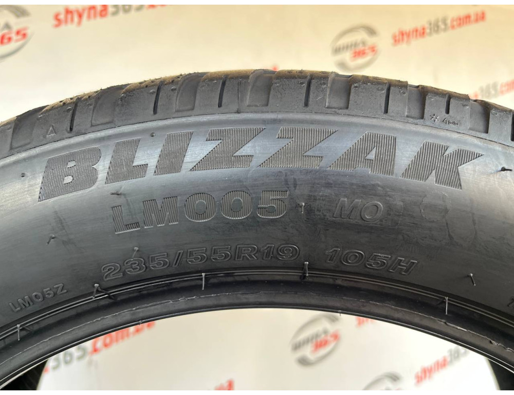 235/55 R19 BRIDGESTONE BLIZZAK LM005 4mm