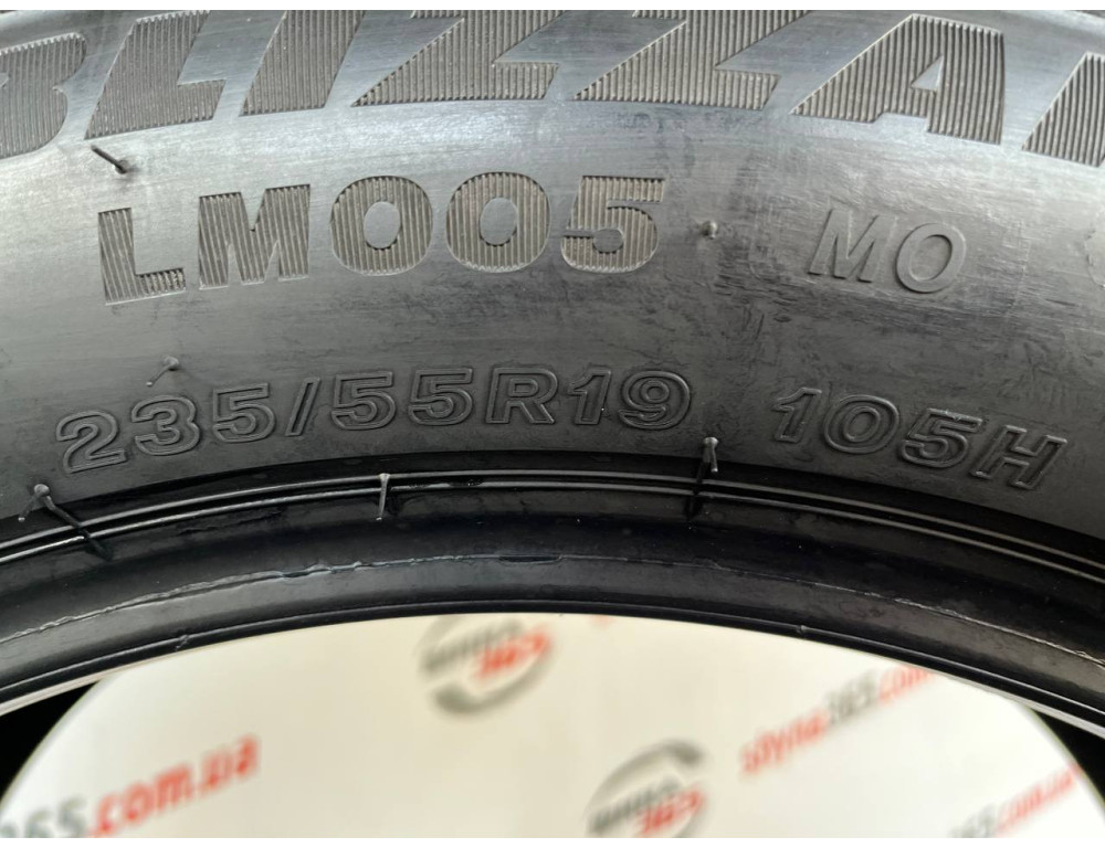 235/55 R19 BRIDGESTONE BLIZZAK LM005 4mm