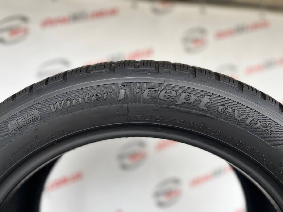 255/45 R19 HANKOOK WINTER I CEPT EVO2 RUN FLAT W320B 6mm
