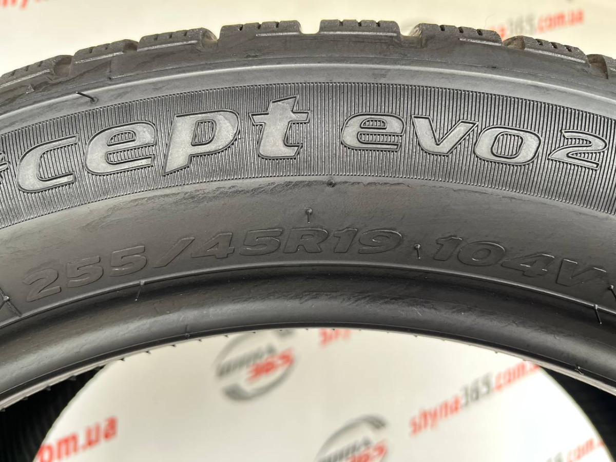 255/45 R19 HANKOOK WINTER I CEPT EVO2 RUN FLAT W320B 6mm