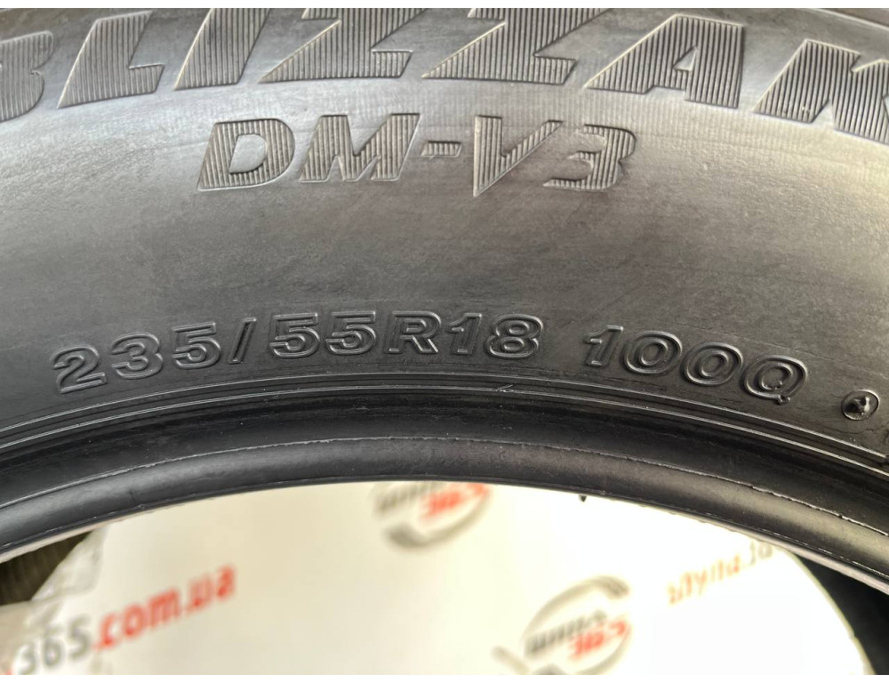 235/55 R18 BRIDGESTONE BLIZZAK DM-V3 8mm