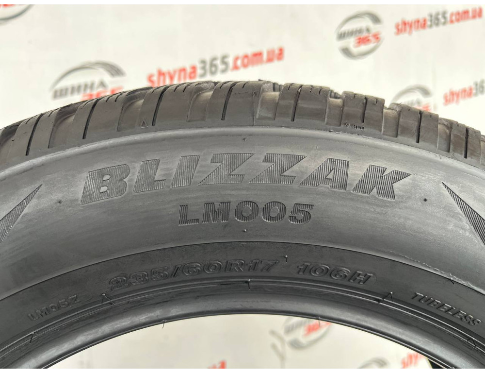235/60 R17 BRIDGESTONE BLIZZAK LM005 7mm