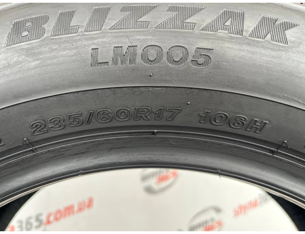 235/60 R17 BRIDGESTONE BLIZZAK LM005 7mm