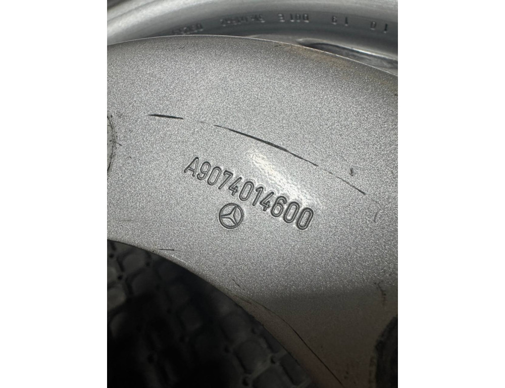 ДИСКИ СТАЛЕВІ БУ MERCEDES A9074014600 R16 5.5J PCD 6X205 ET125,5 DIA161 S