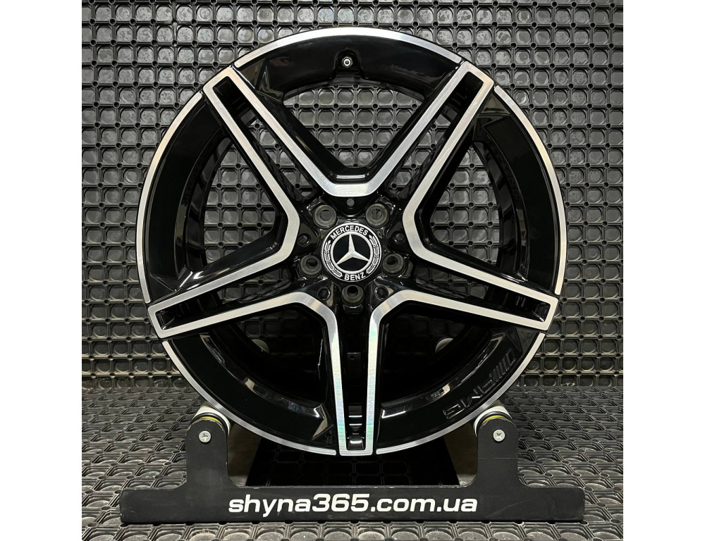ДИСКИ БУ MERCEDES AMG A2574011500 R19 8J PCD 5X112 ET33 DIA66.6 BKF