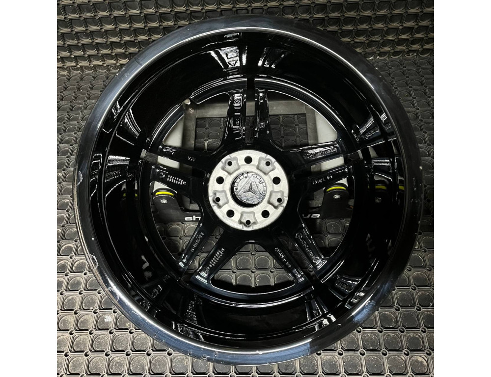 ДИСКИ БУ MERCEDES AMG A2574011500 R19 8J PCD 5X112 ET33 DIA66.6 BKF