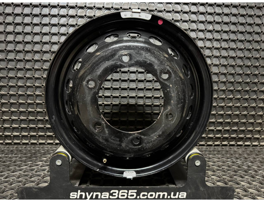 ДИСКИ СТАЛЕВІ БУ MERCEDES A9064013800 R16 5.5J PCD 6X205 ET117 DIA161 BK