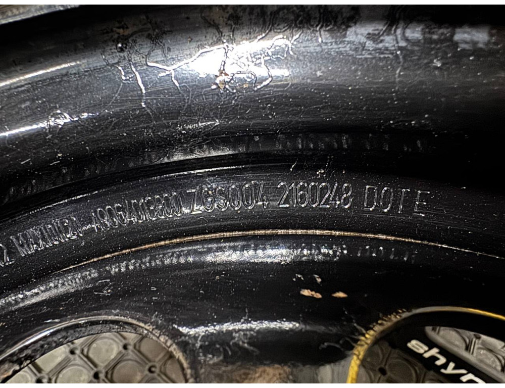 ДИСКИ СТАЛЕВІ БУ MERCEDES A9064013800 R16 5.5J PCD 6X205 ET117 DIA161 BK