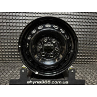 ДИСКИ СТАЛЕВІ БУ MERCEDES A9104011300 R16 6.5J PCD 6X130 ET62 DIA84.1 BK