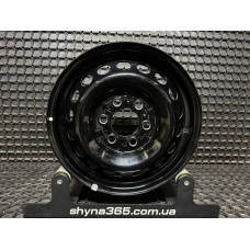 ДИСКИ СТАЛЕВІ БУ MERCEDES A9104011300 R16 6.5J PCD 6X130 ET62 DIA84.1 BK