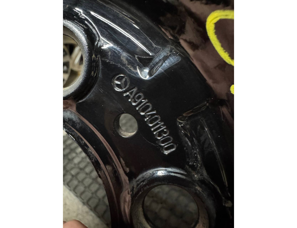 ДИСКИ СТАЛЕВІ БУ MERCEDES A9104011300 R16 6.5J PCD 6X130 ET62 DIA84.1 BK