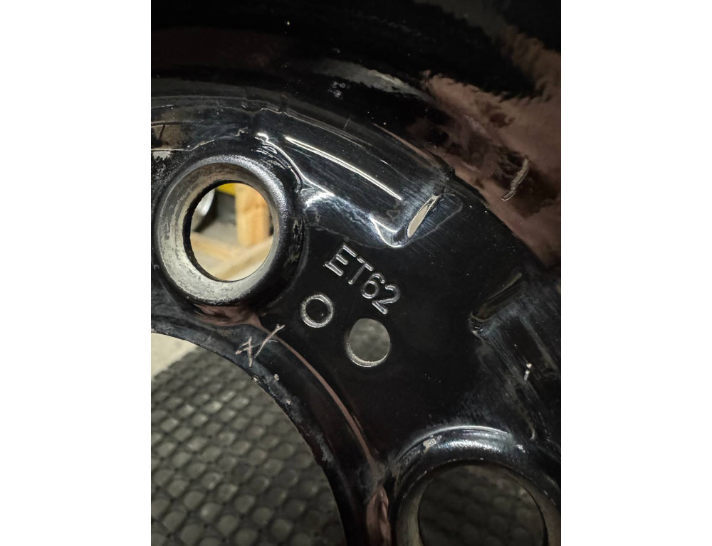 ДИСКИ СТАЛЕВІ БУ MERCEDES A9104011300 R16 6.5J PCD 6X130 ET62 DIA84.1 BK