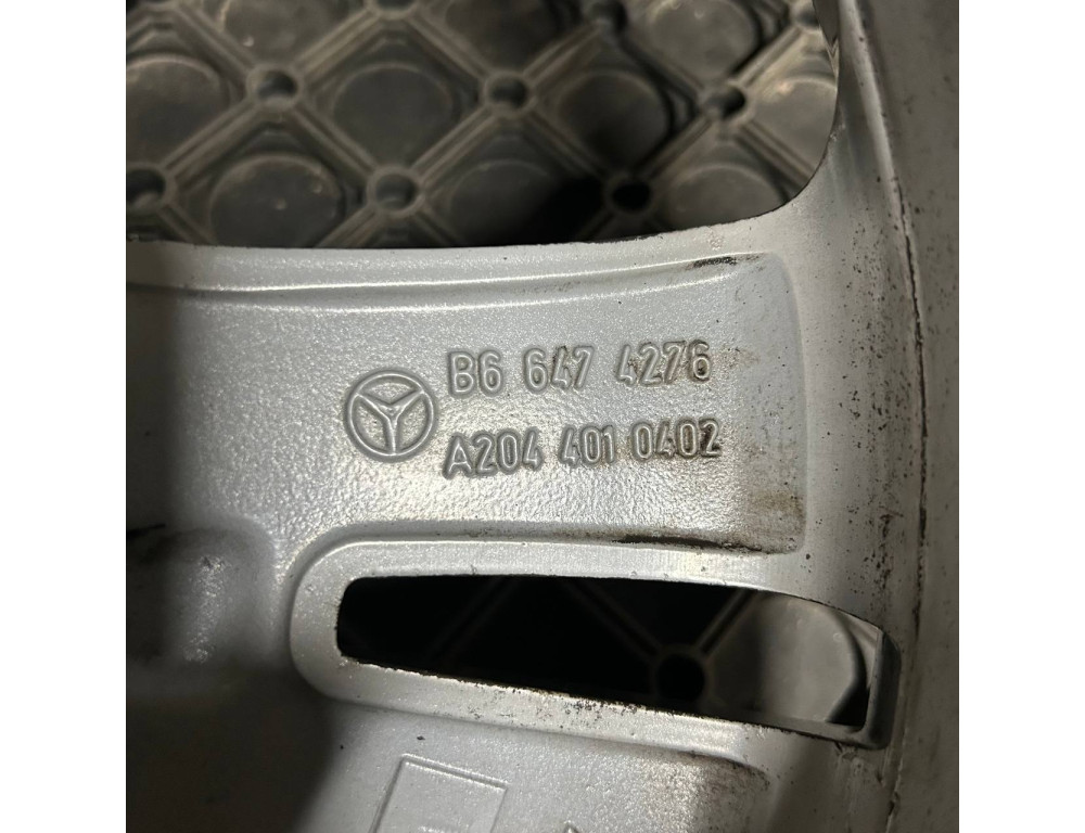 ДИСКИ БУ MERCEDES A2044010402 R17 7.5J PCD 5X112 ET47 DIA66.6 S