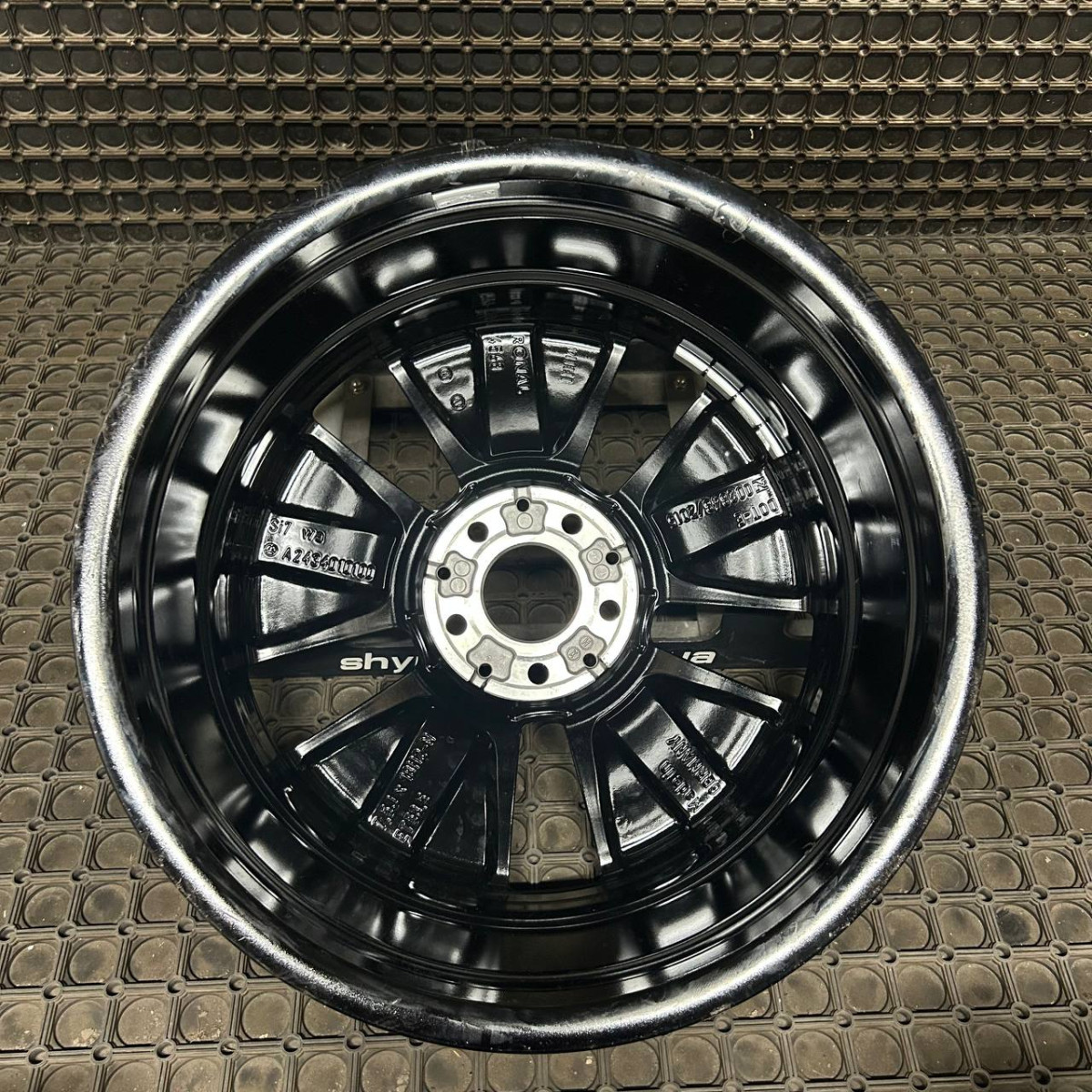 ДИСКИ БУ MERCEDES A2434010100 R18 7.5J PCD 5X112 ET53.5 DIA66.6 BKF