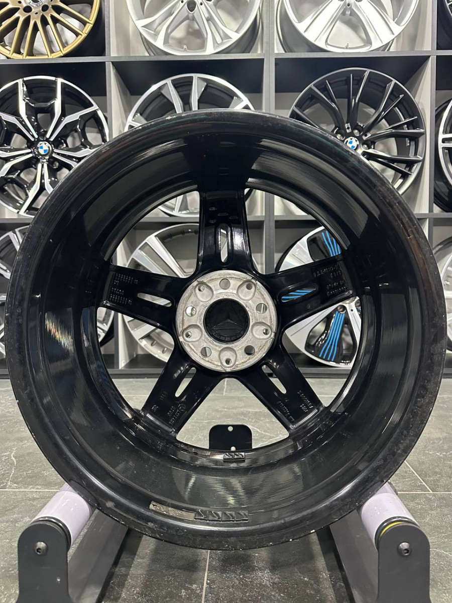 ДИСКИ ДЕМО* MERCEDES A1774010700 R18 7.5J PCD 5X112 ET49 DIA66.6 BKF