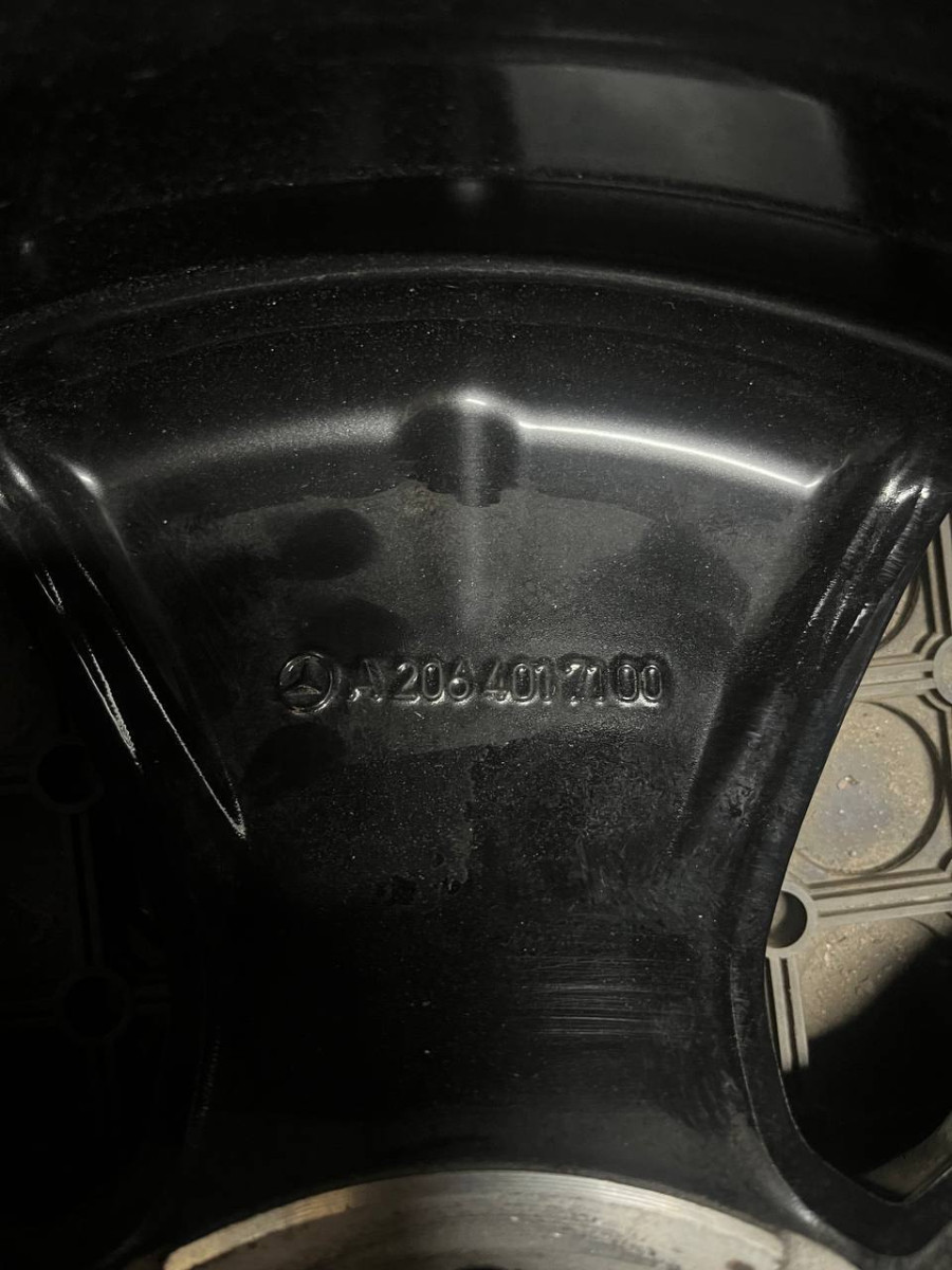 ДИСКИ БУ MERCEDES A2064017100 R17 7J PCD 5X112 ET44.5 DIA66.6 BKF