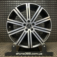 ДИСКИ БУ MERCEDES A1674016700 R20 8.5J PCD 5X112 ET42 DIA66.6 BKF