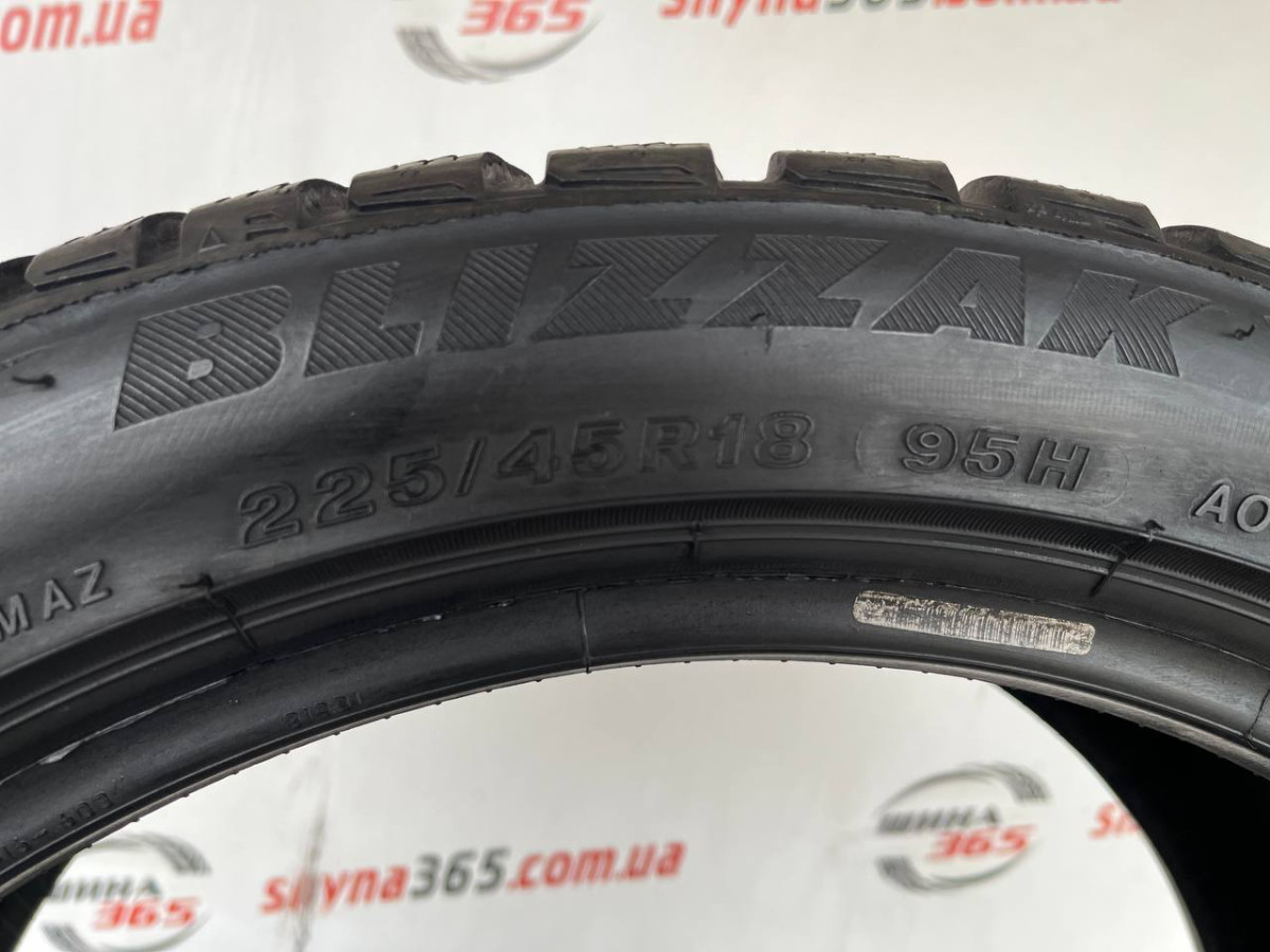 225/45 R18 BRIDGESTONE BLIZZAK LM-32 6mm