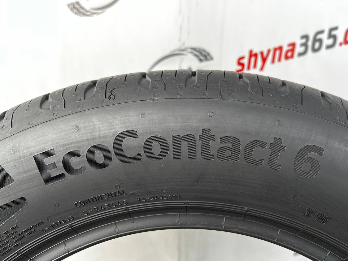 185/65 R15 CONTINENTAL ECOCONTACT 6 6mm