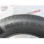 185/65 R15 CONTINENTAL ECOCONTACT 6 4mm