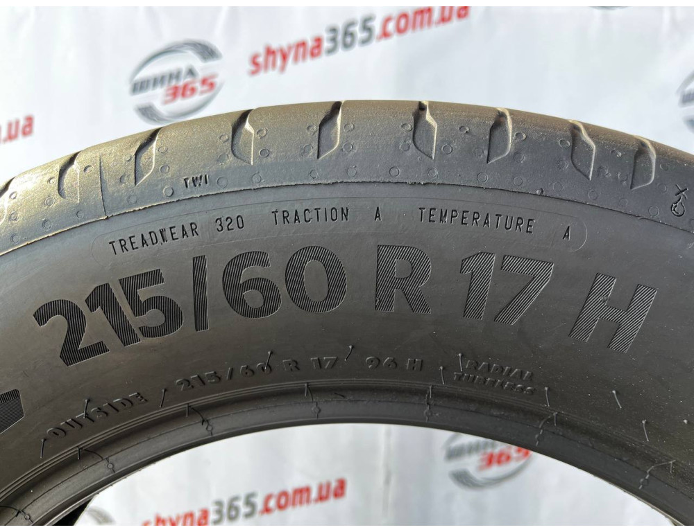 215/60 R17 CONTINENTAL ECOCONTACT 6 Q 5mm