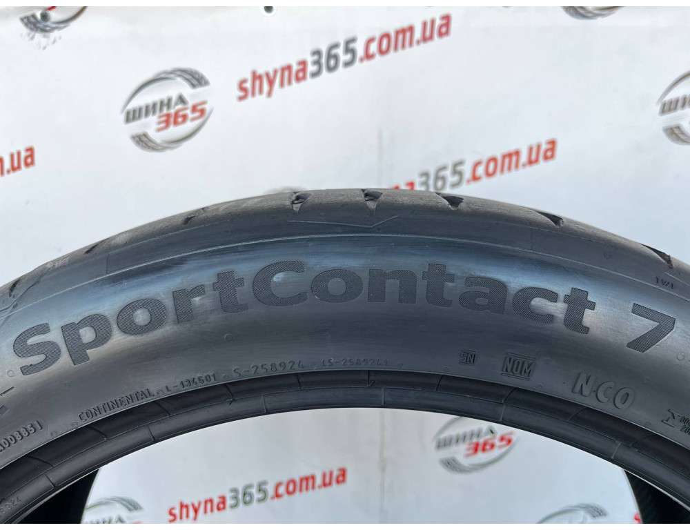 285/40 R22 CONTINENTAL SPORTCONTACT 7 6mm