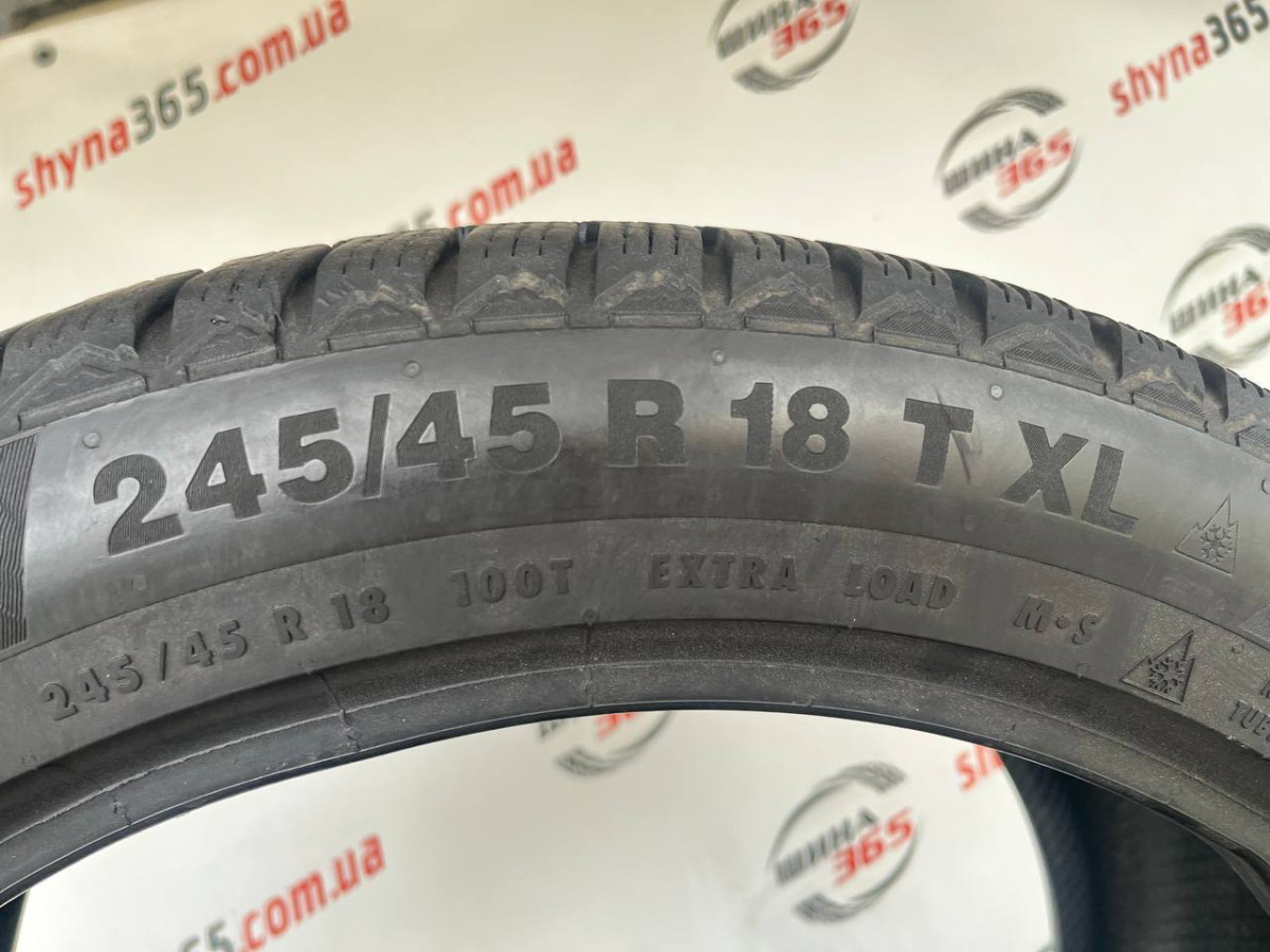 245/45 R18 CONTINENTAL CONTIVIKINGCONTACT 6 7mm