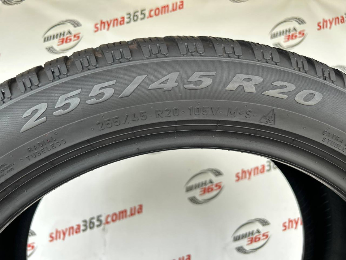 255/45 R20 PIRELLI SCORPION WINTER 2 5mm