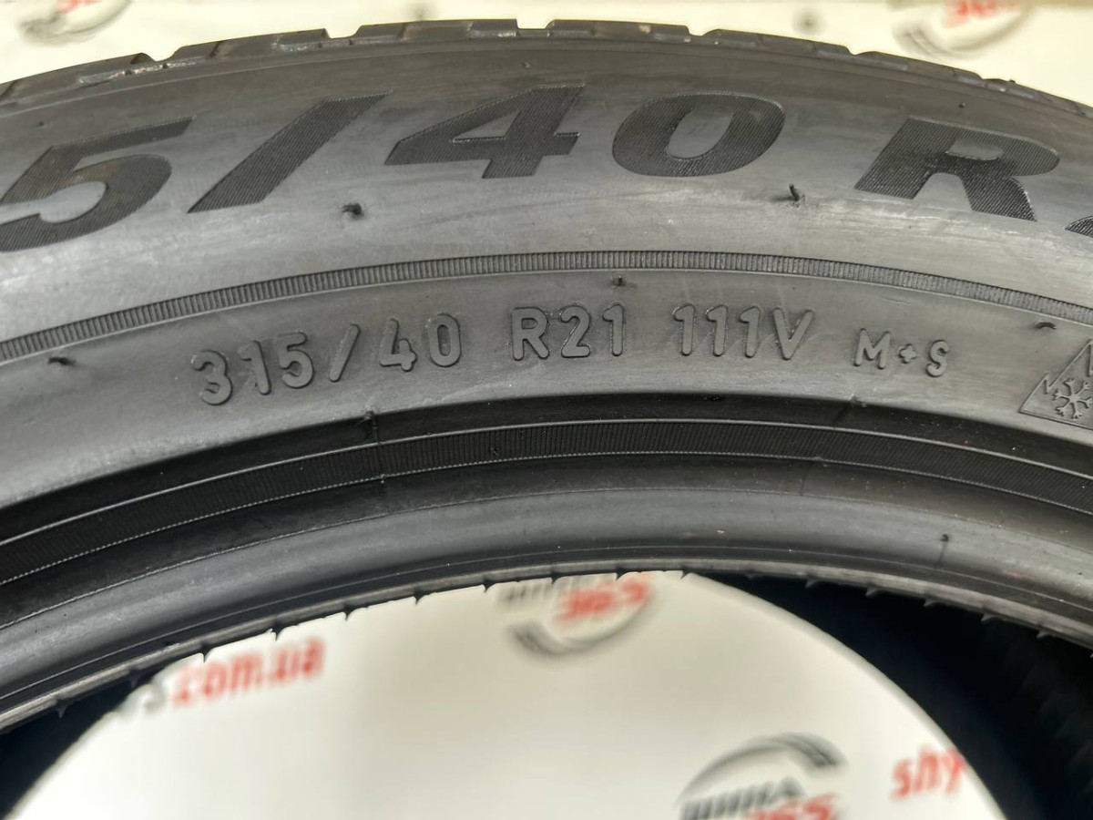 315/40 R21 PIRELLI SCORPION WINTER 6mm