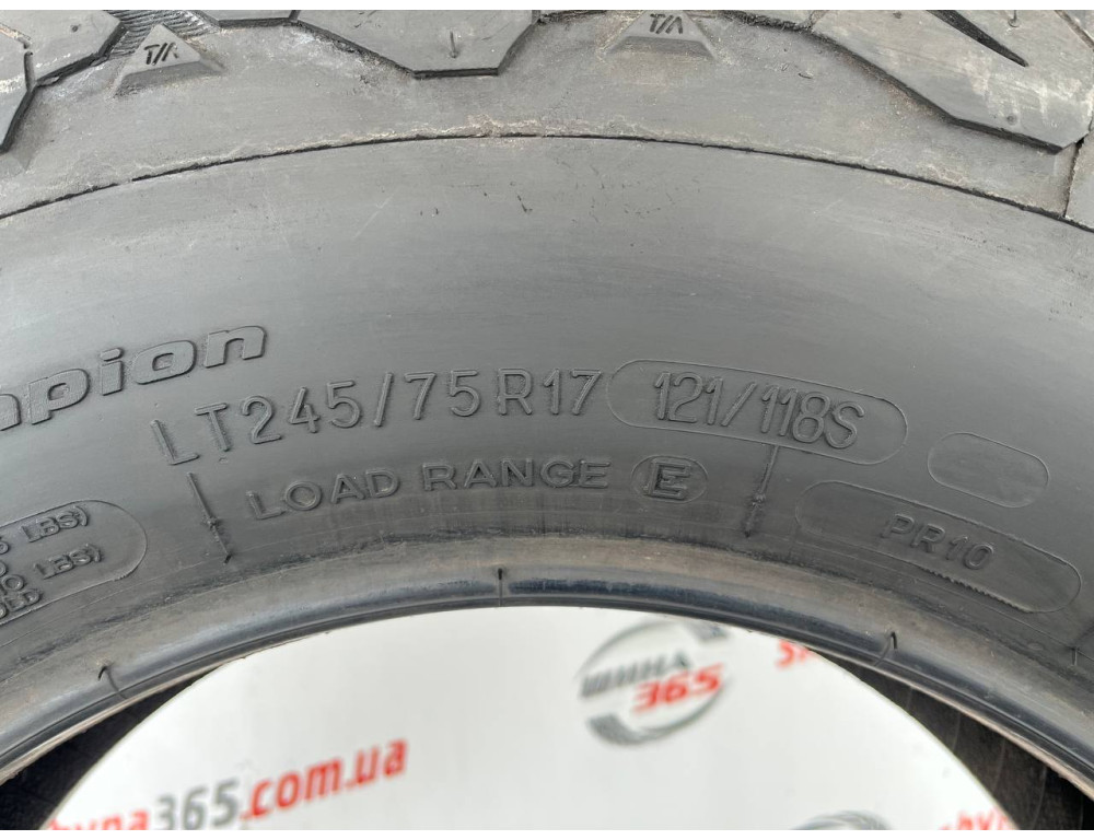 245/75 R17 BFGOODRICH ALL-TERRAIN T/A KO2 8mm
