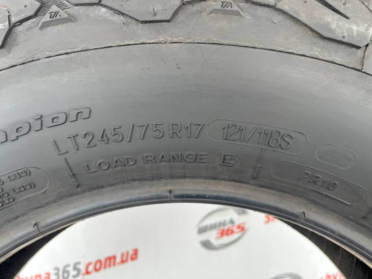 245/75 R17 BFGOODRICH ALL-TERRAIN T/A KO2 8mm