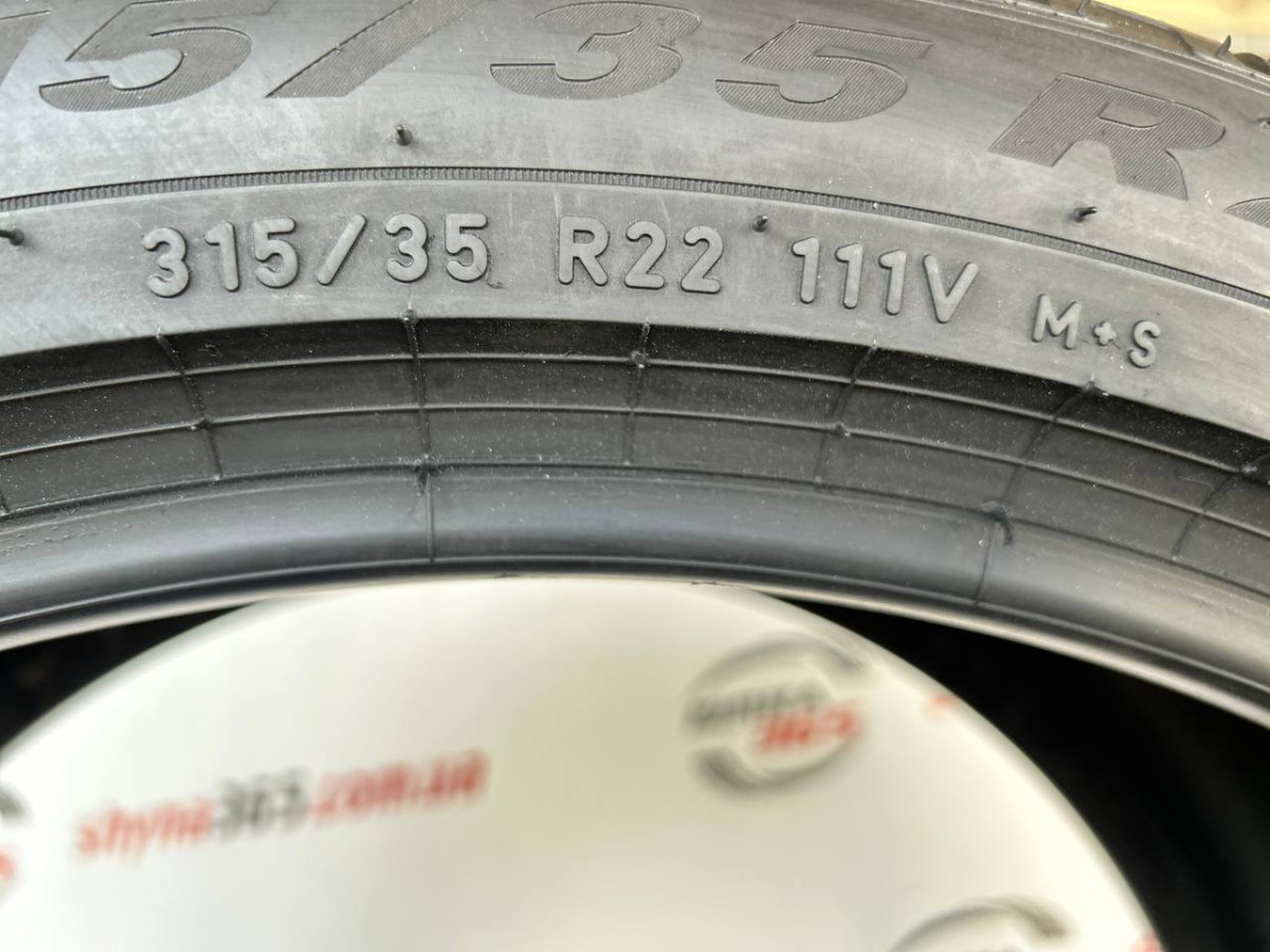 315/35 R22 PIRELLI SCORPION WINTER 5mm