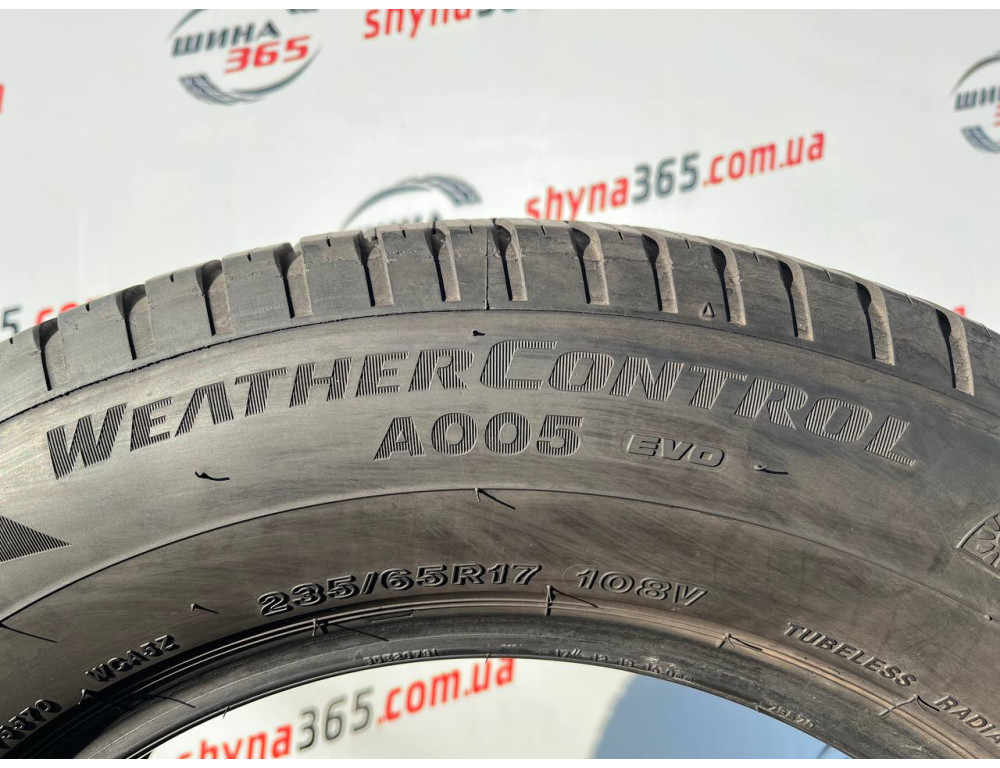 235/65 R17 BRIDGESTONE WEATHERCONTROL A005 EVO 6mm