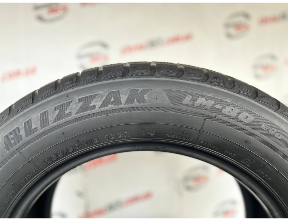 235/60 R18 BRIDGESTONE BLIZZAK LM-80 EVO 6mm