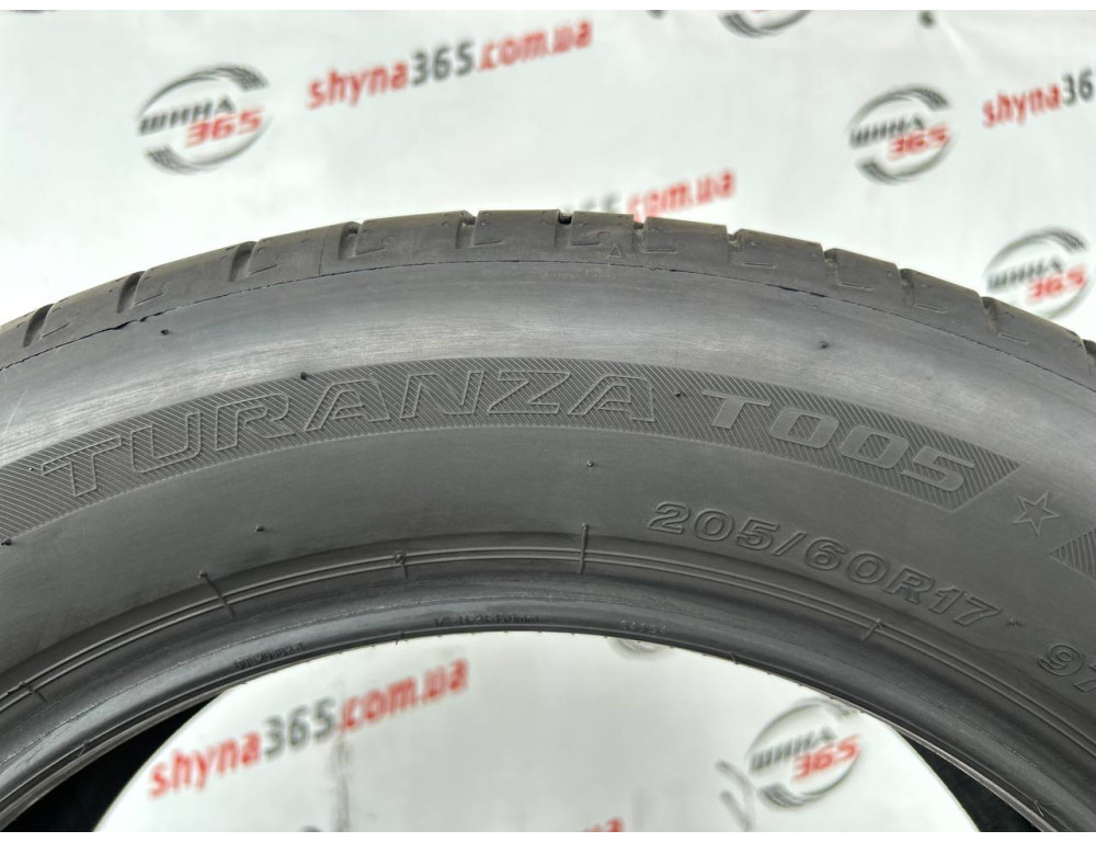205/60 R17 BRIDGESTONE TURANZA T005 6mm