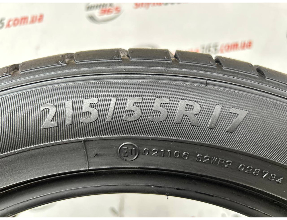 215/55 R17 DUNLOP SP SPORT FASTRESPONSE 7mm