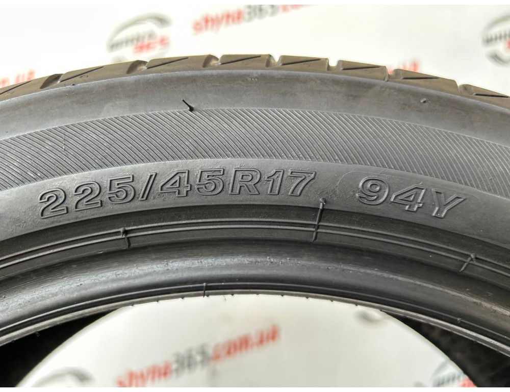 225/45 R17 BRIDGESTONE TURANZA T005 DRIVEGUARD 6mm