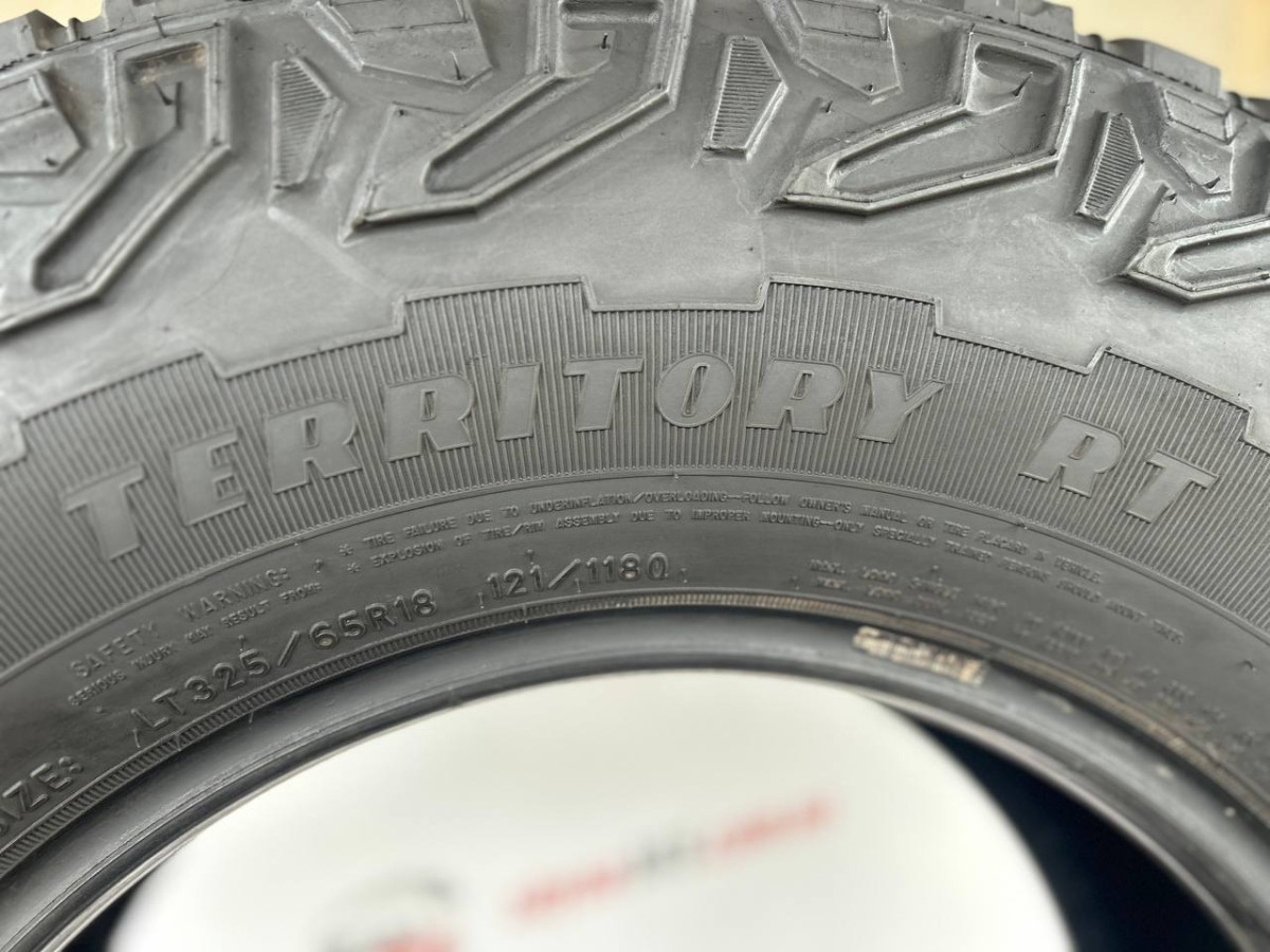 325/65 R18 GOODYEAR WRANGLER TERRITORY RT 9mm