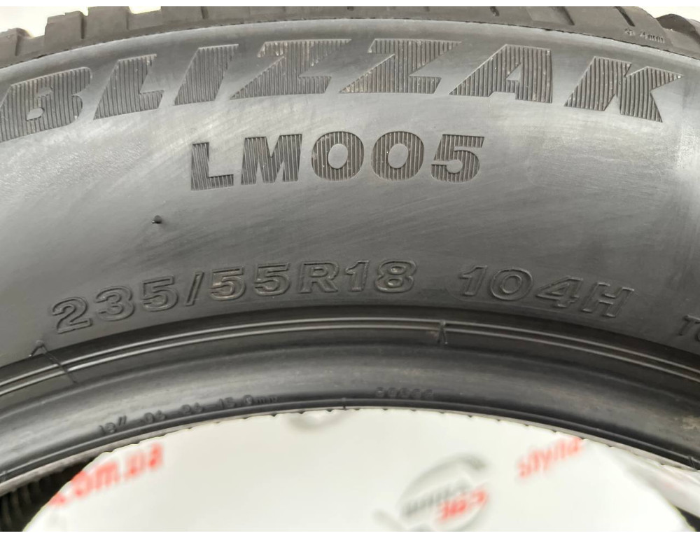 235/55 R18 BRIDGESTONE BLIZZAK LM005 5mm