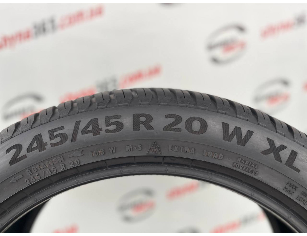 245/45 R20 CONTINENTAL ALLSEASONCONTACT 7mm