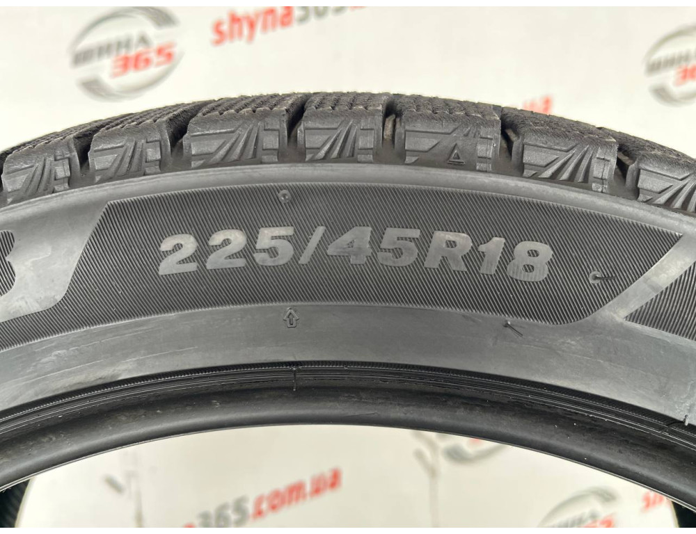 225/45 R18 BRIDGESTONE BLIZZAK VRX3 8mm