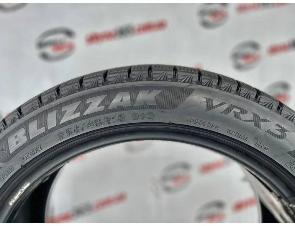 225/45 R18 BRIDGESTONE BLIZZAK VRX3 8mm