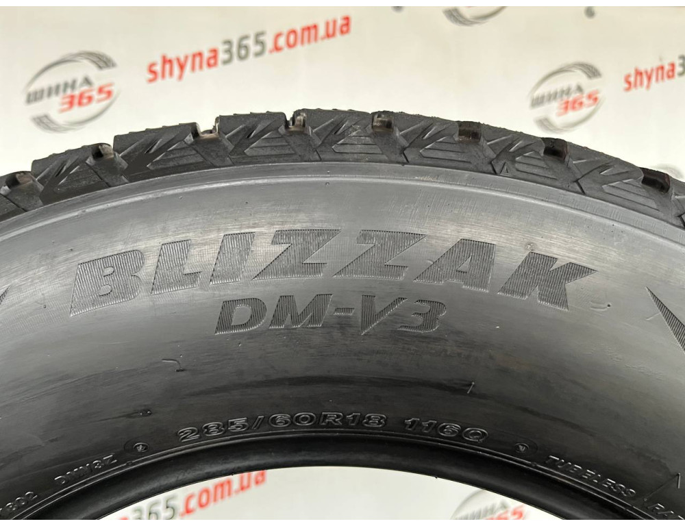 285/60 R18 BRIDGESTONE BLIZZAK DM-V3 8mm