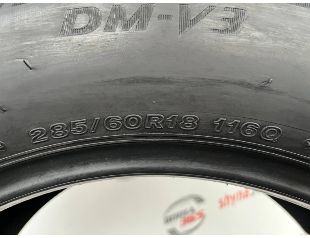 285/60 R18 BRIDGESTONE BLIZZAK DM-V3 8mm
