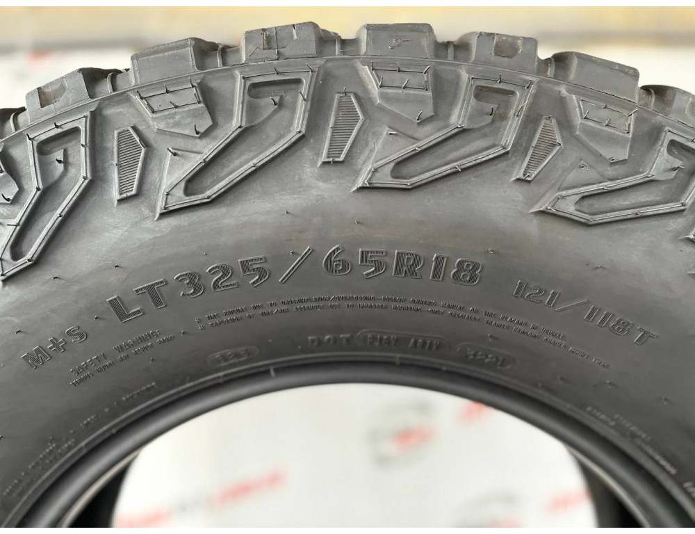 325/65 R18 GOODYEAR WRANGLER TERRITORY AT 9mm