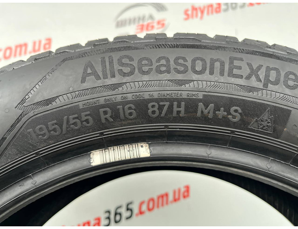 195/55 R16 UNIROYAL ALLSEASONEXPERT 2 8mm