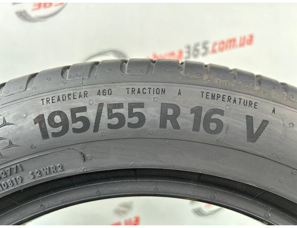 195/55 R16 CONTINENTAL ULTRACONTACT 6mm