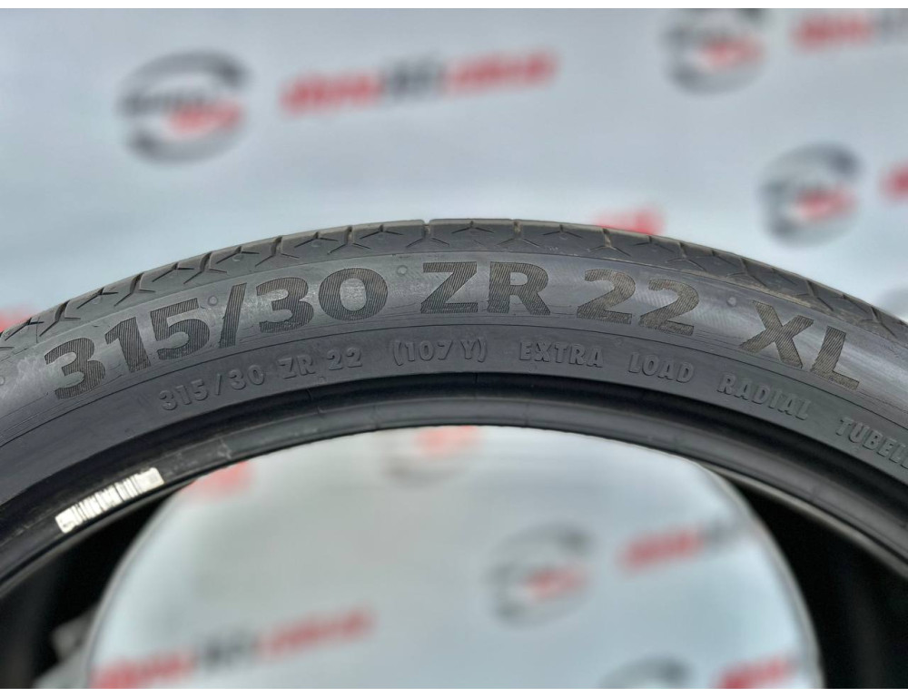 315/30 R22 CONTINENTAL SPORTCONTACT 6 4mm