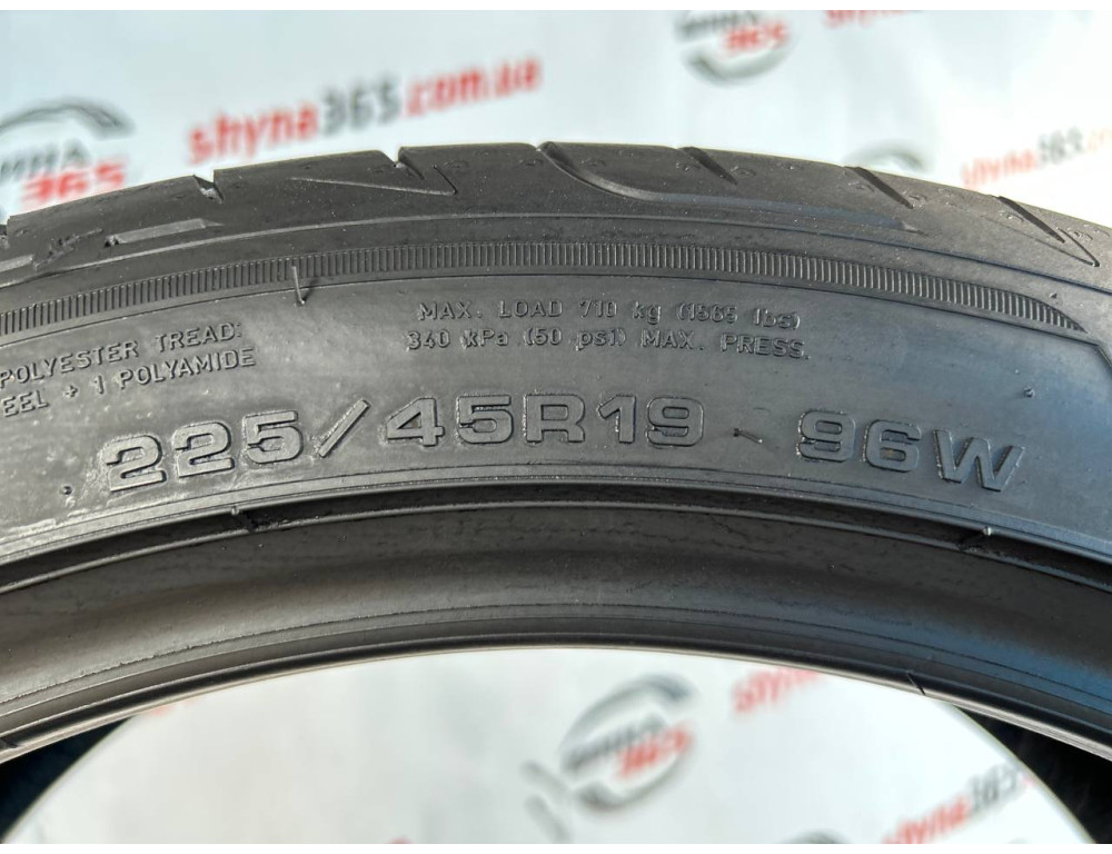 225/45 R19 GOODYEAR EAGLE F1 ASYMMETRIC 3 RUN FLAT 5mm