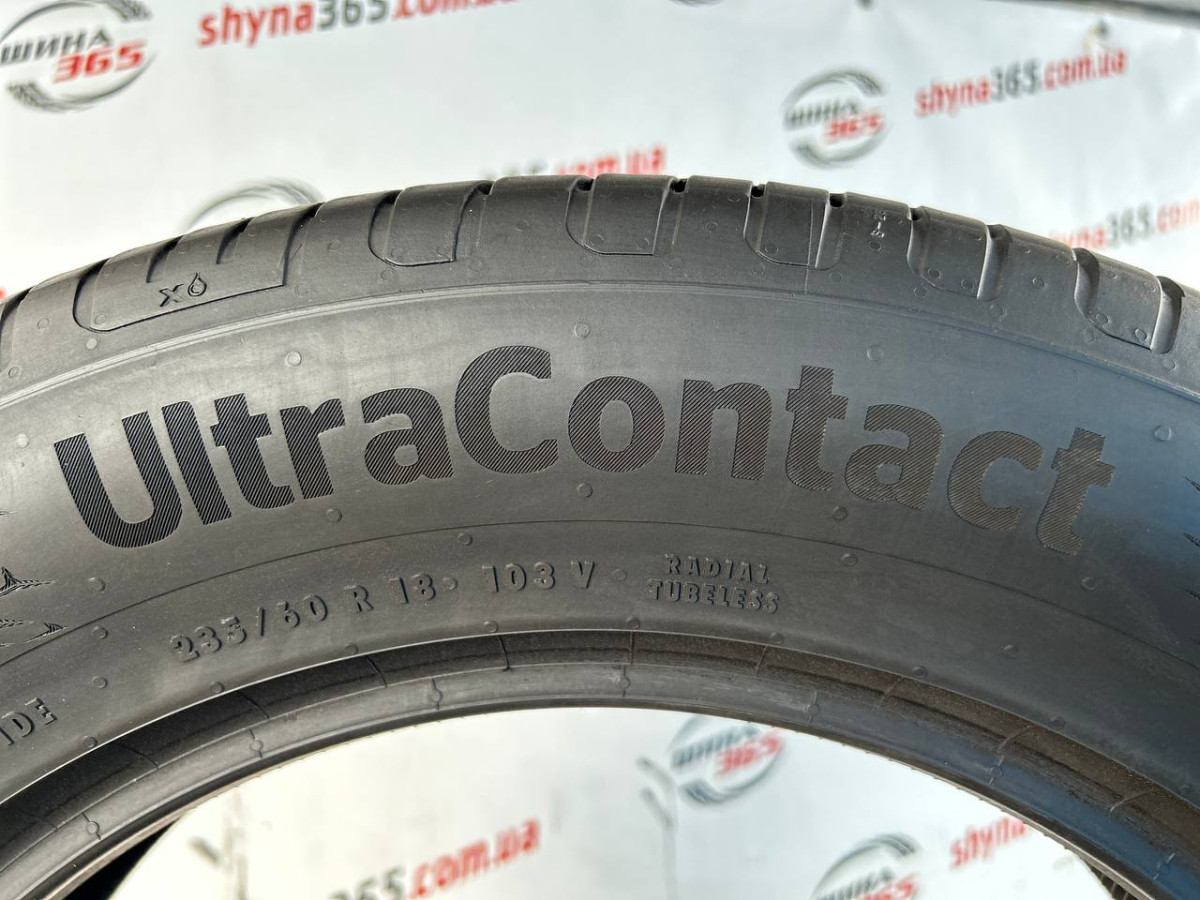 235/60 R18 CONTINENTAL ULTRACONTACT 6mm